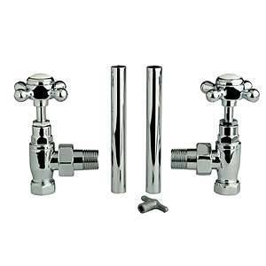 Trueshopping Chrome Traditional Heated Towel