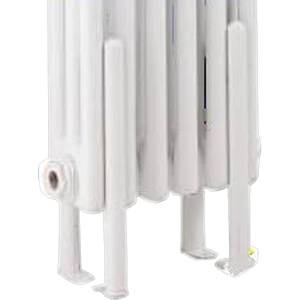 Trueshopping Column White Radiators Floor