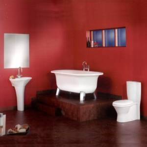 Trueshopping Complete Modern Oval Freestanding