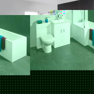 Trueshopping Complete Square Bathroom Shower