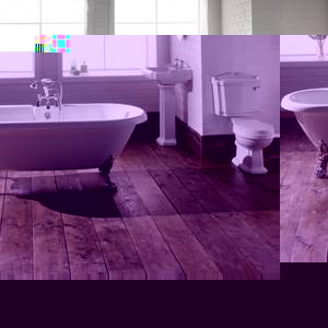 Trueshopping Complete Traditional Roll Top Bath