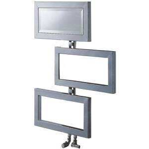 Trueshopping Designer Radiator with 1 mirror