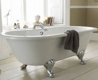 Trueshopping Double Ended Freestanding Bath 1500mm with