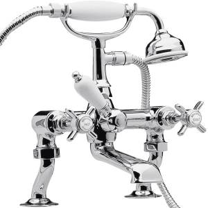 Edwardian Cross Head Bath Shower