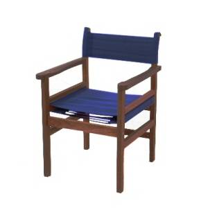 Trueshopping Hardwood / Blue Canvas `Film