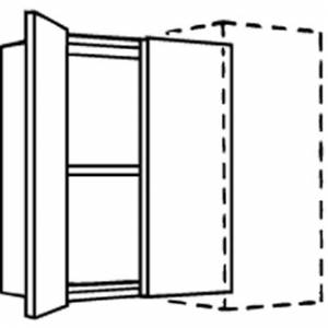 Trueshopping Ivory Shaker Style 600 x 715mm