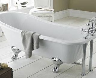 Trueshopping Luxury 1500mm Traditional Roll Top Freestanding