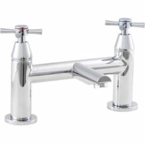 Trueshopping Minimalist Chrome Bath Filler