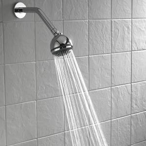 Trueshopping Modern Chrome Bathroom Fixed Shower