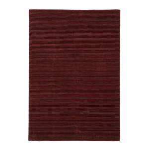Modern Dark Red Lightly Striped