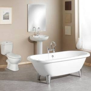 Trueshopping Modern Freestanding Bath Suite