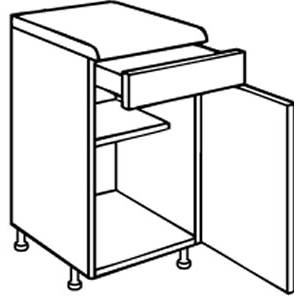 Trueshopping Natural Oak T Bar Style 500mm