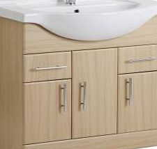Trueshopping New Modern 750 Bathroom Furniture Vanity Unit