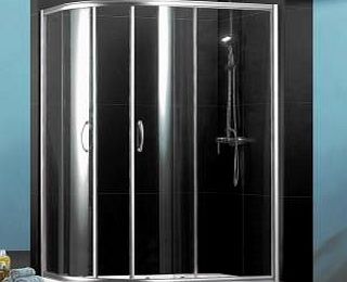Trueshopping Offset Quadrant Universal Shower Enclosure 6mm