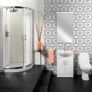 Corner Bathroom Vanity on Compare Prices Of Shower Cubicles Read 