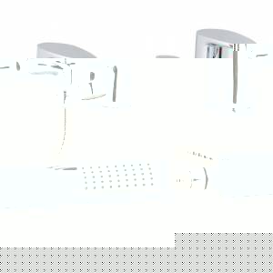 Oval Chrome Bath Shower Mixer Tap &