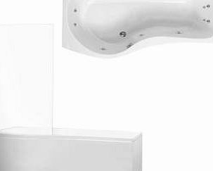 Trueshopping P Shaped 1675 x 850 Luxury Bathroom