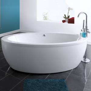 Trueshopping Pearl Oval Shaped Freestanding Bath