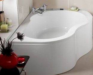 Trueshopping Righ Hand 1500mm x 1000mm Acrylic Corner Shower