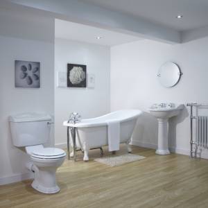 Trueshopping Ryther Single Ended Slipper Bath