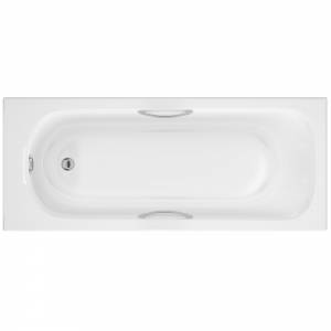 Trueshopping Samson 1600mm x 700mm Single Ended Bath with Grips