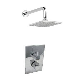 Trueshopping Square 3/4`` Thermostatic 1 Way
