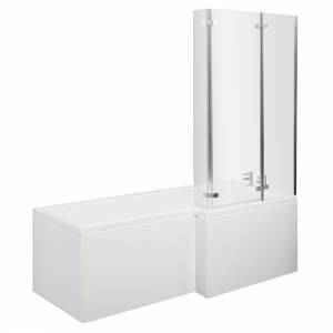 Trueshopping Square Shower Bath 1700 x 750 Left