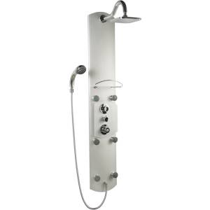 Trueshopping Thermostatic Aluminium Shower Panel