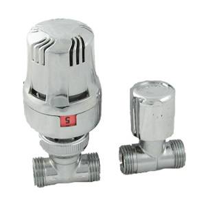 Trueshopping Thermostatic Chrome Radiator Valve