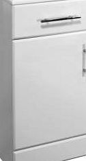 Trueshopping White Bathroom Vanity Furniture Storage Cupboard
