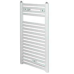 Trueshopping White Flat Bathroom Heated Towel