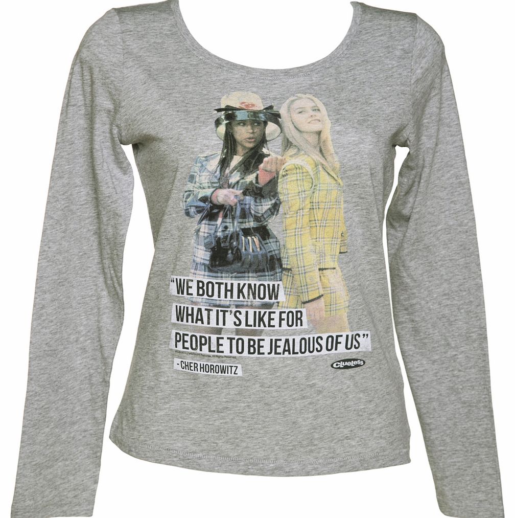TruffleShuffle Damen Clueless Jealous Scoop Neck T -Shirt