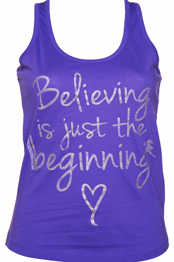 Ladies Believing is Just The Beginning Glitter