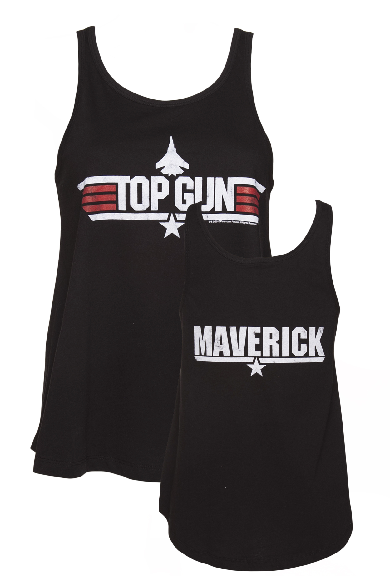 Ladies Black Top Gun Maverick Swing Vest
