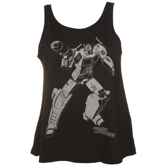 TruffleShuffle Ladies Black Transformers Optimus Prime