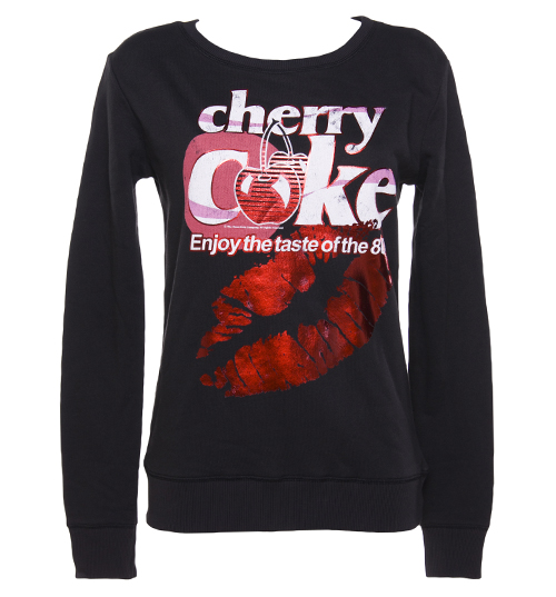 TruffleShuffle Ladies Cherry Coke Kiss Sweater