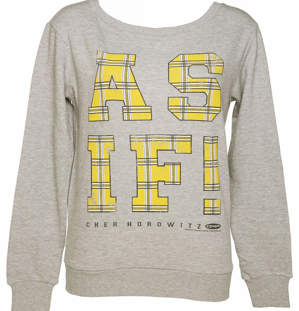 TruffleShuffle Ladies Clueless As If Yellow Tartan Print