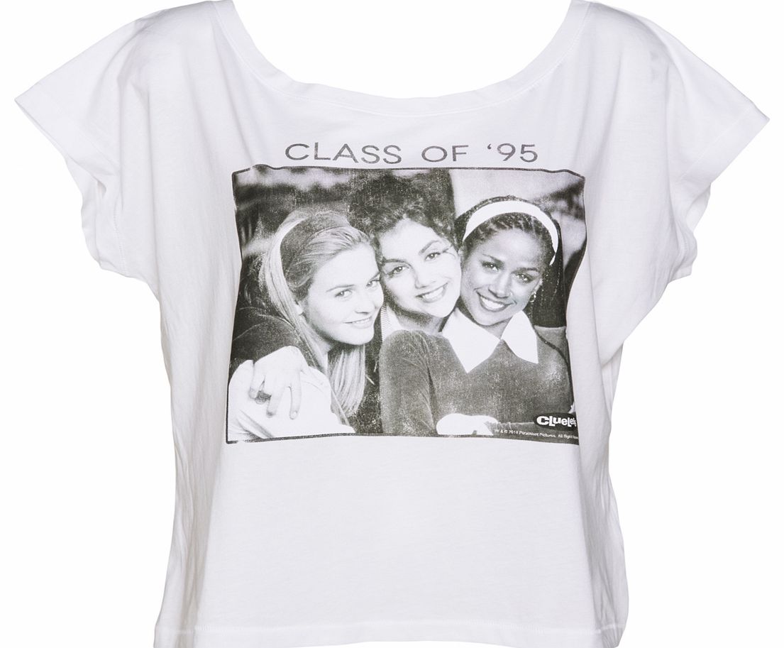 Ladies Clueless Movie Cast Oversized Cropped