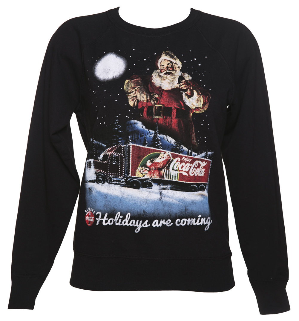 TruffleShuffle Ladies Coca-Cola Holidays Are Coming Lightweight