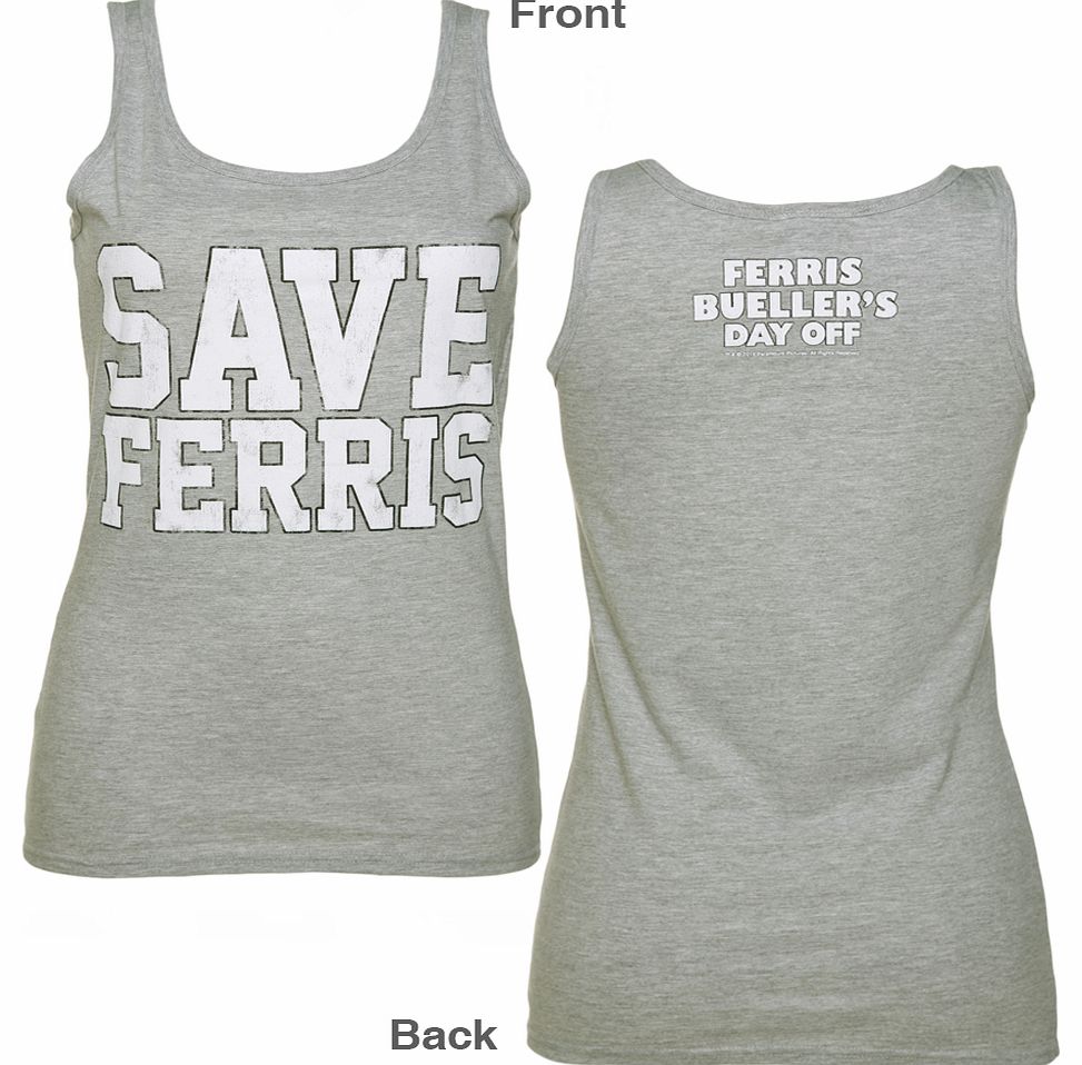 Ladies Ferris Bueller Save Ferris Vest