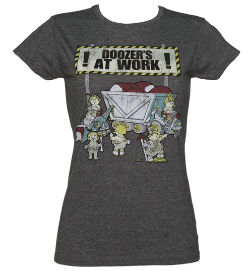 TruffleShuffle Ladies Fraggle Rock Doozers At Work T-Shirt