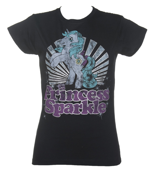 TruffleShuffle Ladies Glittery My Little Pony Princess Sparkle