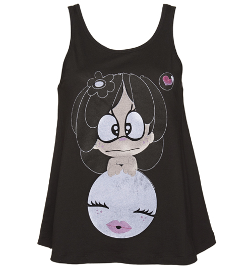 TruffleShuffle Ladies Hanazuki Design Swing Vest
