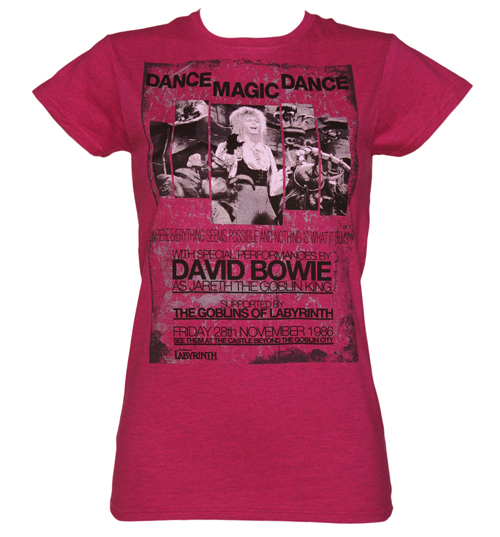 TruffleShuffle Ladies Heather Pink Dance Magic Dance Labyrinth