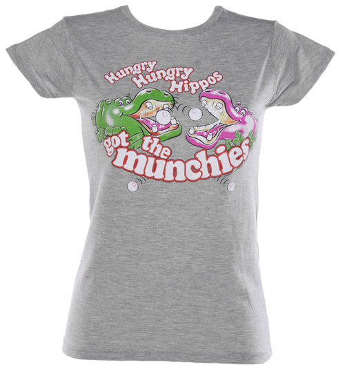 Ladies Hungry Hungry Hippos Munchies T-Shirt