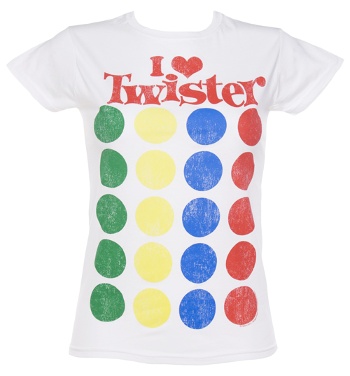 TruffleShuffle Ladies I Heart Twister T-Shirt
