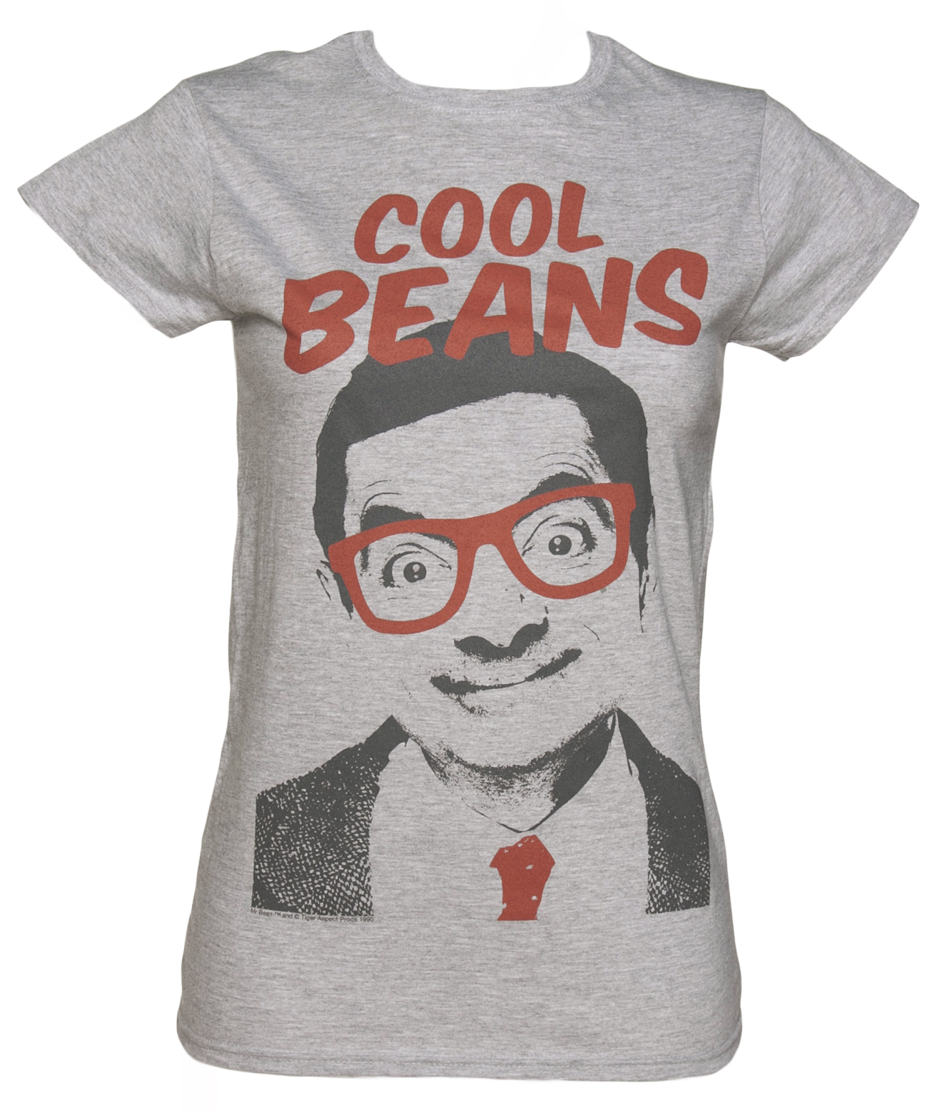 TruffleShuffle Ladies Mr Bean Cool Beans T-Shirt