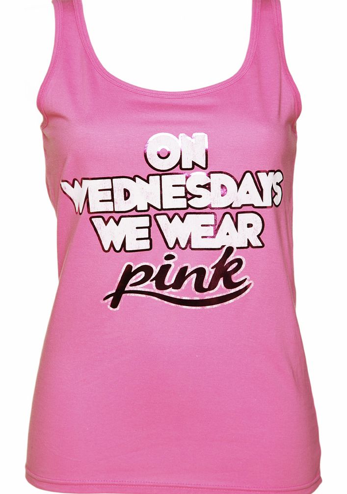 TruffleShuffle Ladies On Wednesdays We Wear Pink Mean Girl Vest