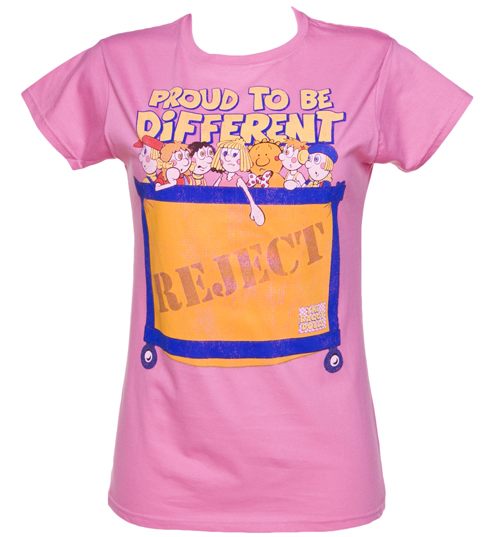 Ladies Pink Proud To Be Different Raggy Dolls