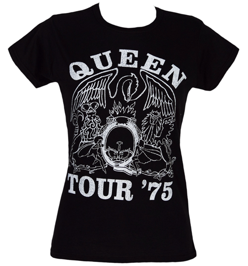 TruffleShuffle Ladies Queen Tour T-Shirt from Fame and Fortune